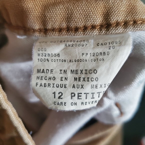 retro vintage wide leg cargo pants - Picture 5 of 9